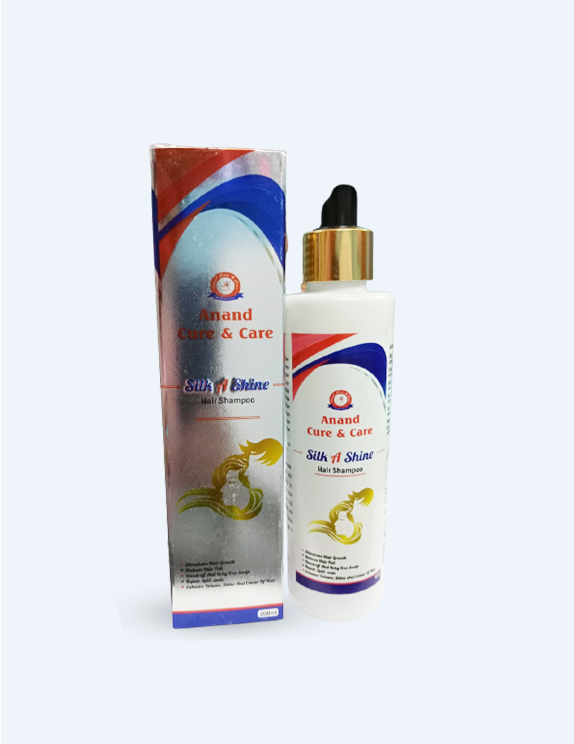 Silk A Shine Shampoo – Anand Cure & Care Pharmaceutical
